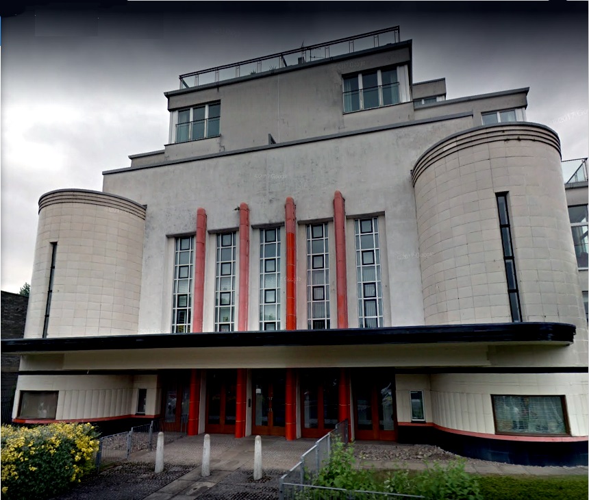 The former Ascot Cinema Building on Great Western Road at Anniesland