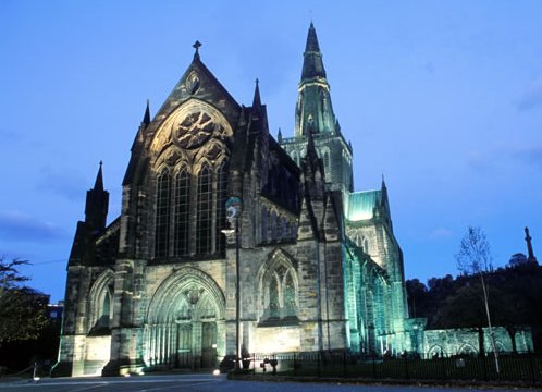 The Cathedral in Glasgow, Scotland 