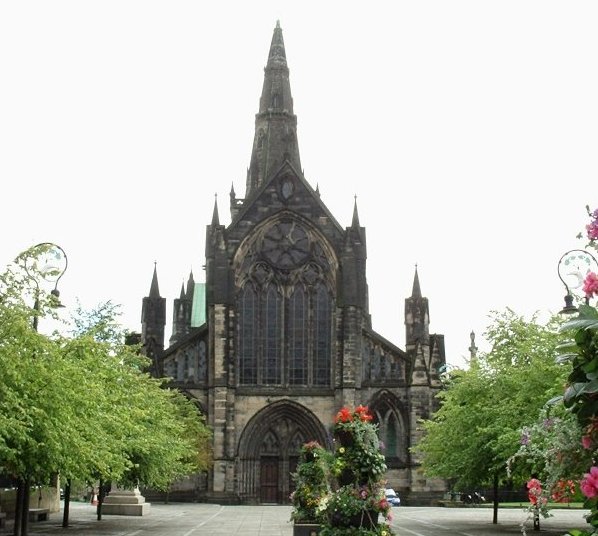 The Cathedral in Glasgow, Scotland 