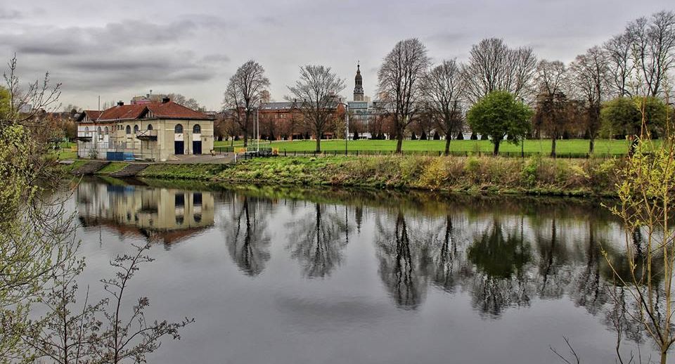 West Boat House on River Clyde