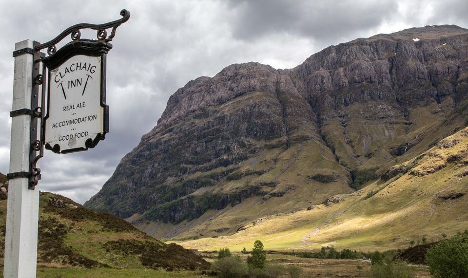 East Face of Aonach Dubh in Glencoe