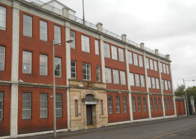 Alexander Stephen Building in Govan