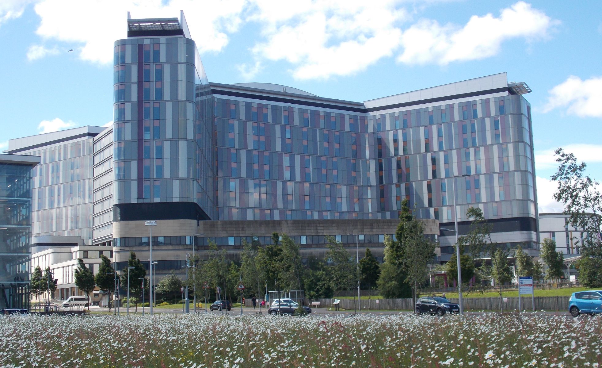 Queen Elizabeth Hospital in Govan District of Glasgow