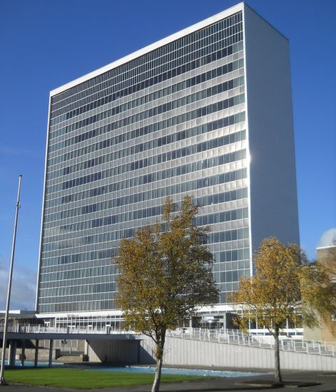 South Lanarkshire Council Building in Hamilton