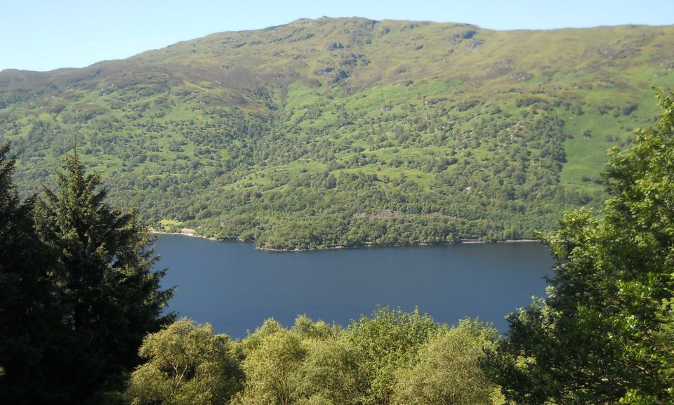 Beinn Bhreac from the West Highland Way along Loch Lomond