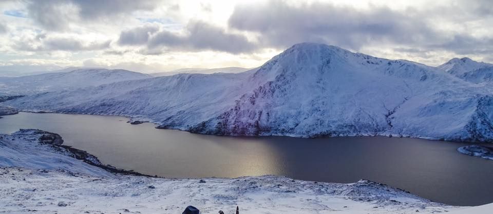 Gairich and Loch Quoich in Knoydart