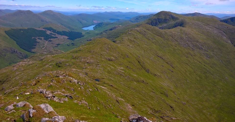 Traverse of Sgurr Thuilm and Sgurr nan Coireachan