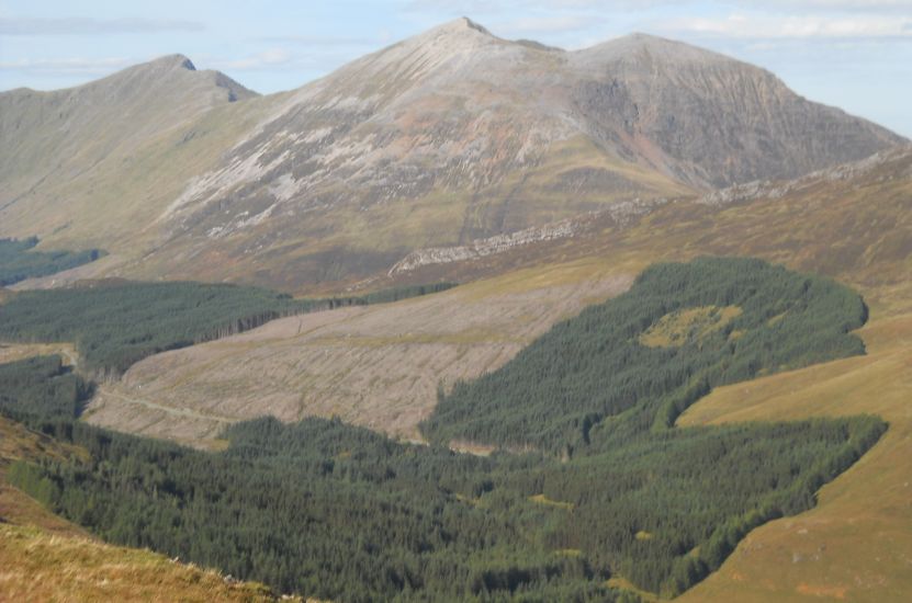 Beinn a' Bheithir from Meall Ligiche