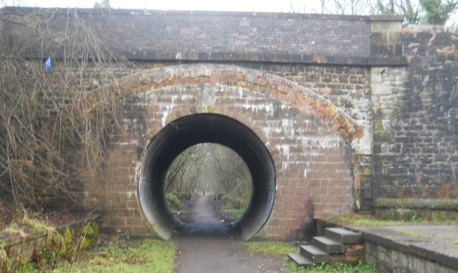 Bridge over the Thomas Muir Trail at Milton of Campsie