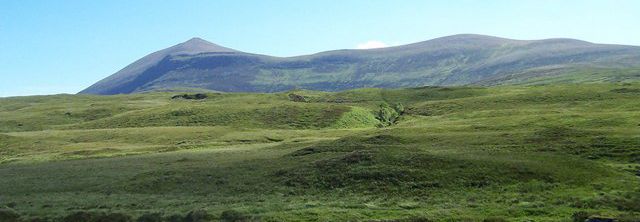 Ben Klibreck in Highlands of Northern Scotland