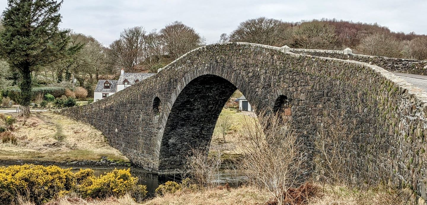 Clachan Bridge ( known as the "Atlantic Bridge" )