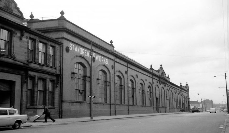 St. Andrew's Print Works in Pollokshaws