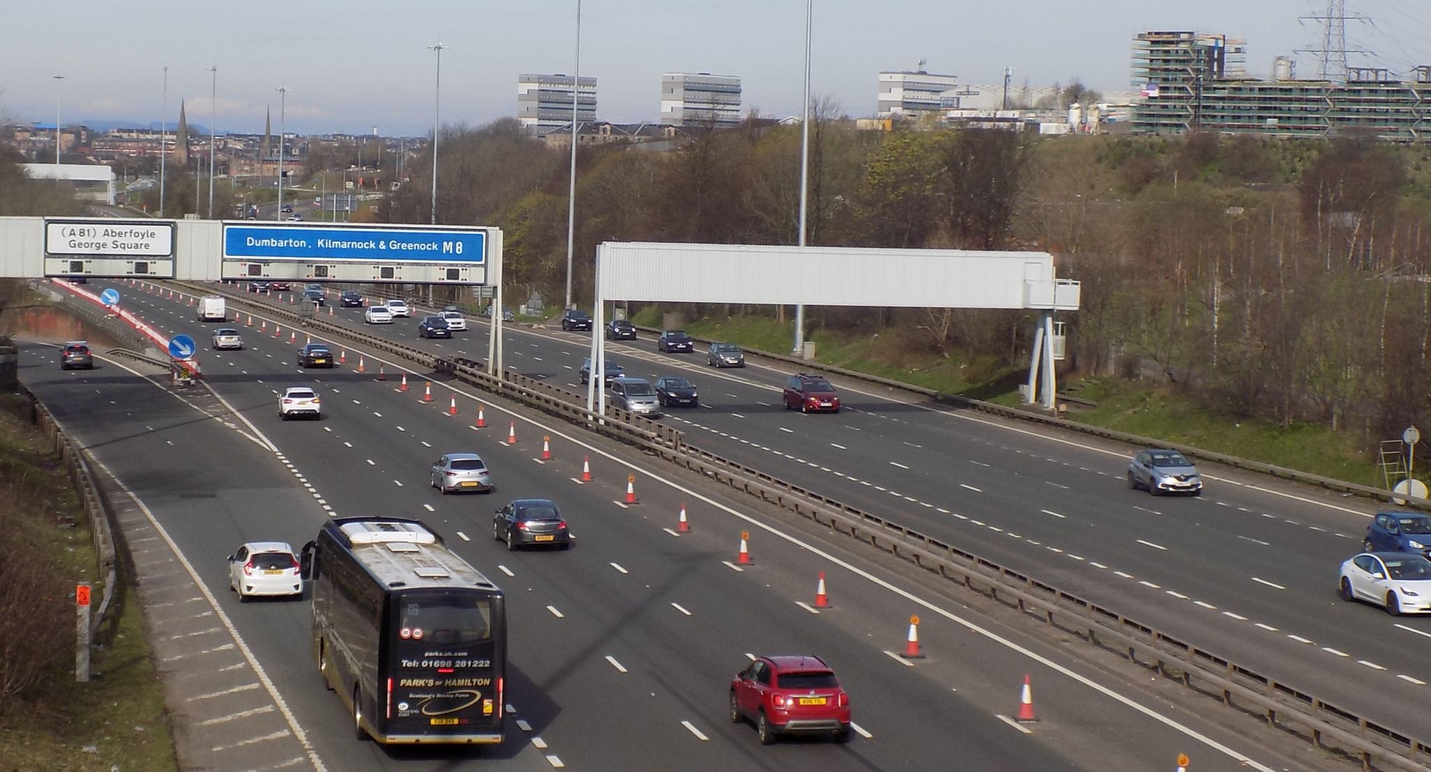 M8 from Sighthill Bridge