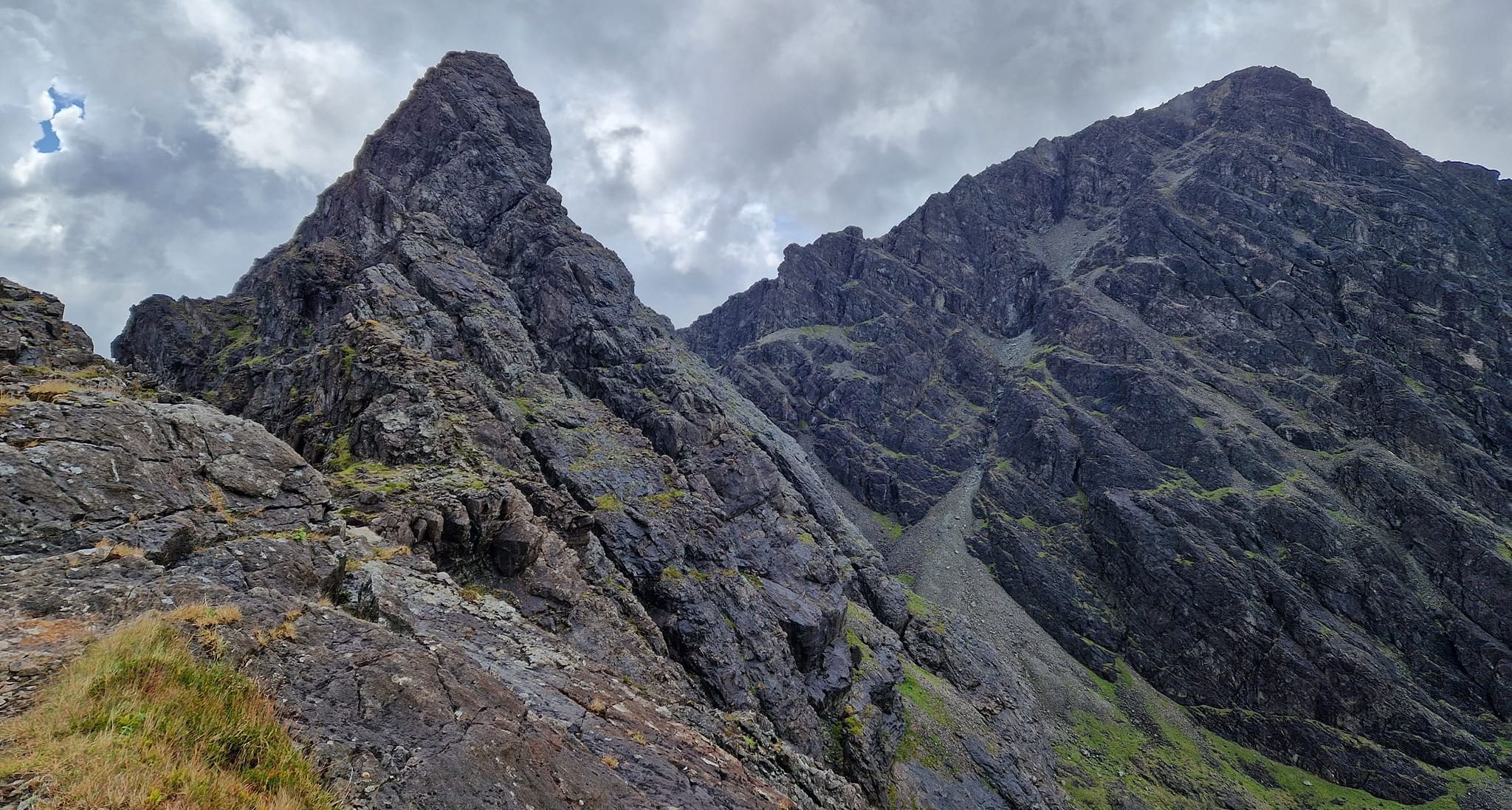 Clach Glas on Blaven ( Bla Bheinn )