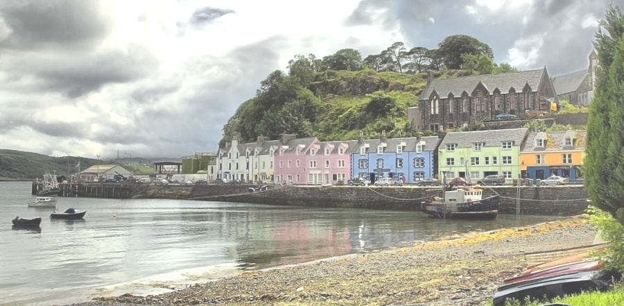 Portree on the Island of Skye