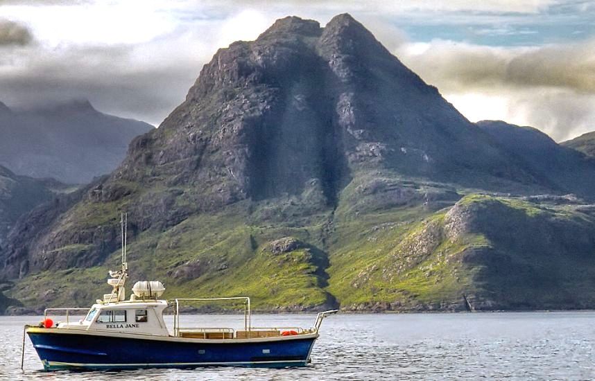 Gars Bheinn on the southern end of the Skye Ridge