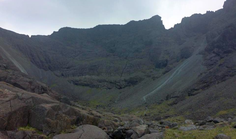 Sgurr Mhic Choinnich and Great Stone Chute