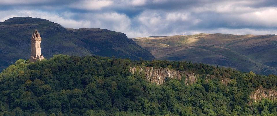 Wallace Monument and Dumyat in the Ochil Hills