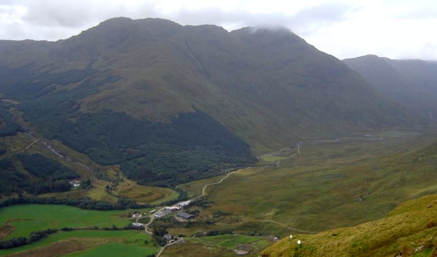 Stob a'Choin above Inverlochlarig