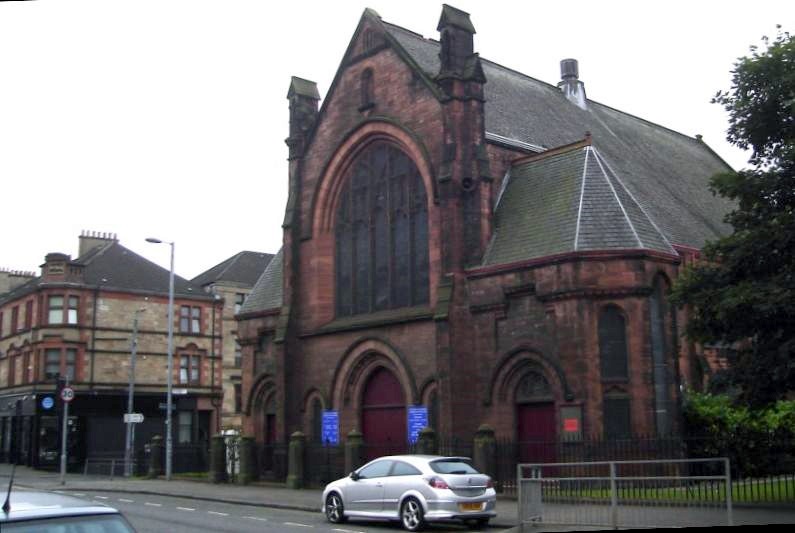 Victoria Tollcross Church near Tollcross Park