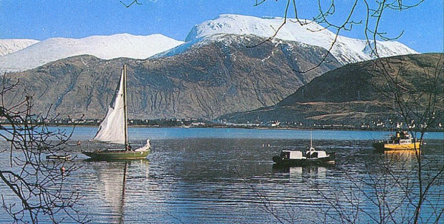 The West Highland Way - Ben Nevis above Fort William