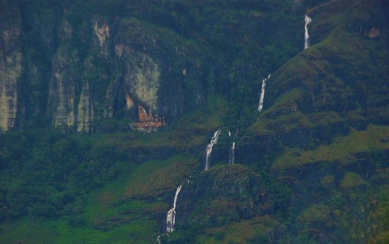 Waterfalls in the Hill Country of Sri Lanka