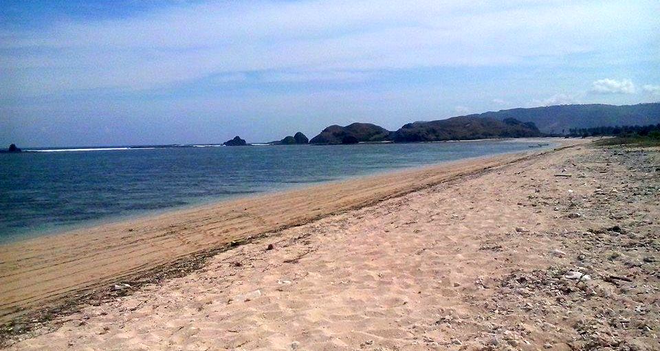 Beach on the Indonesian Island of Lombok