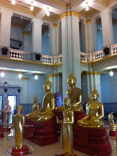 Buddhist Icons in Thai Wat ( Temple )