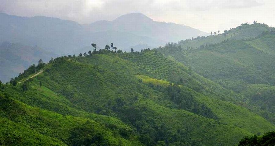 Doi Phu Kha ridge