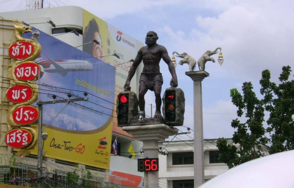 Krabi Town in Southern Thailand