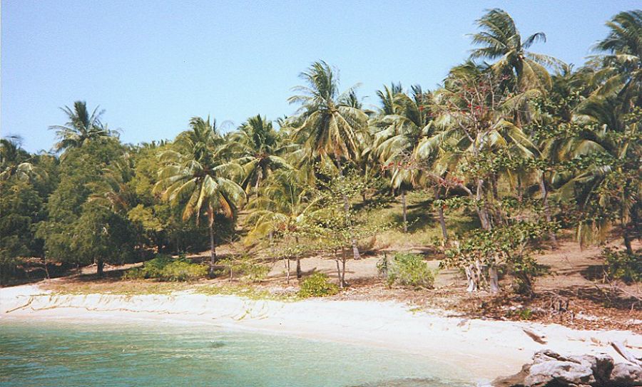 Secluded Bay near Laem Phrom Thep on Ko Phuket in Southern Thailand