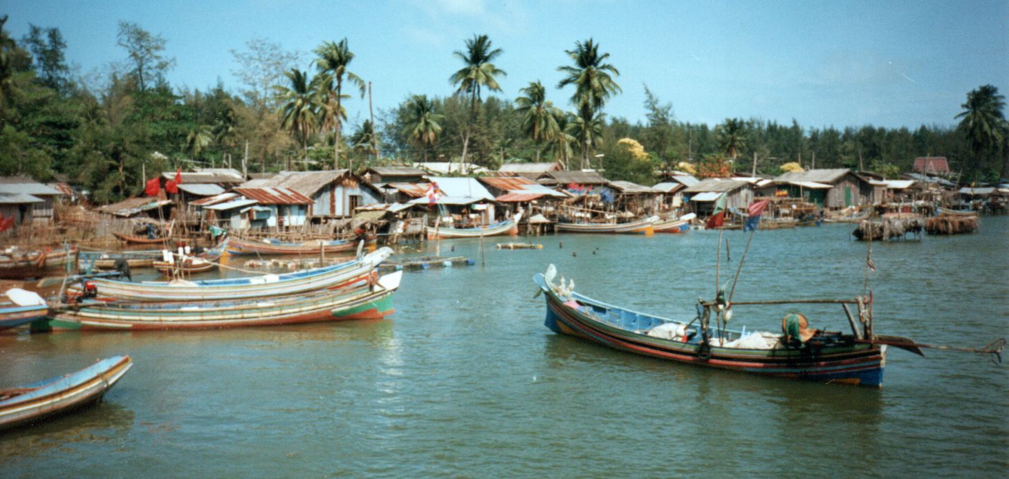 Fishing Village at Narathiwat