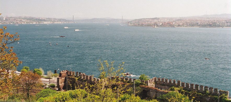 Bosphorus from Topkapi Palace