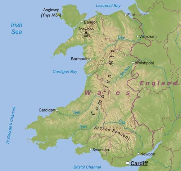 Maps Of Wales