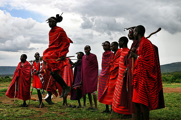 Maasai Dancing