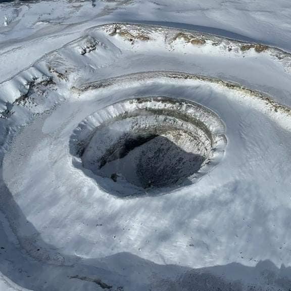 Aerial view of Mount Kilimanjaro